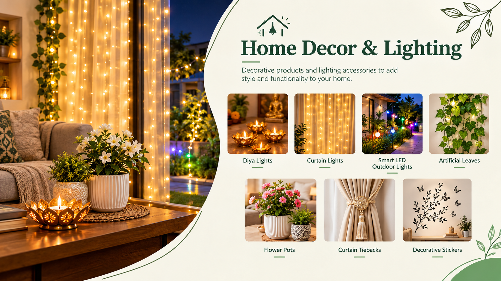 Home Decor & Lighting